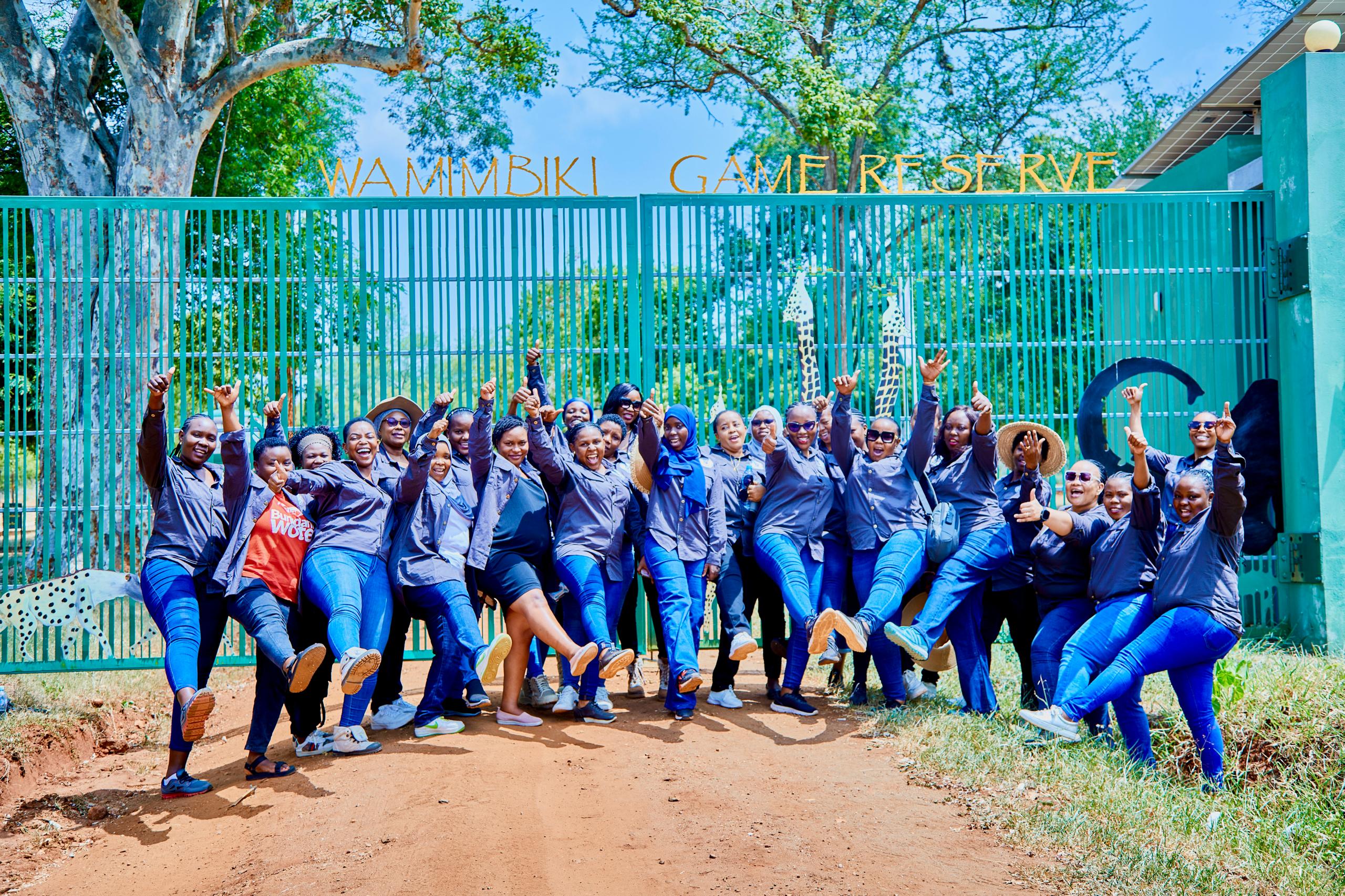 Wahifadhi Wanawake wa TAWA Watembelea Pori la Akiba Wami-mbiki 