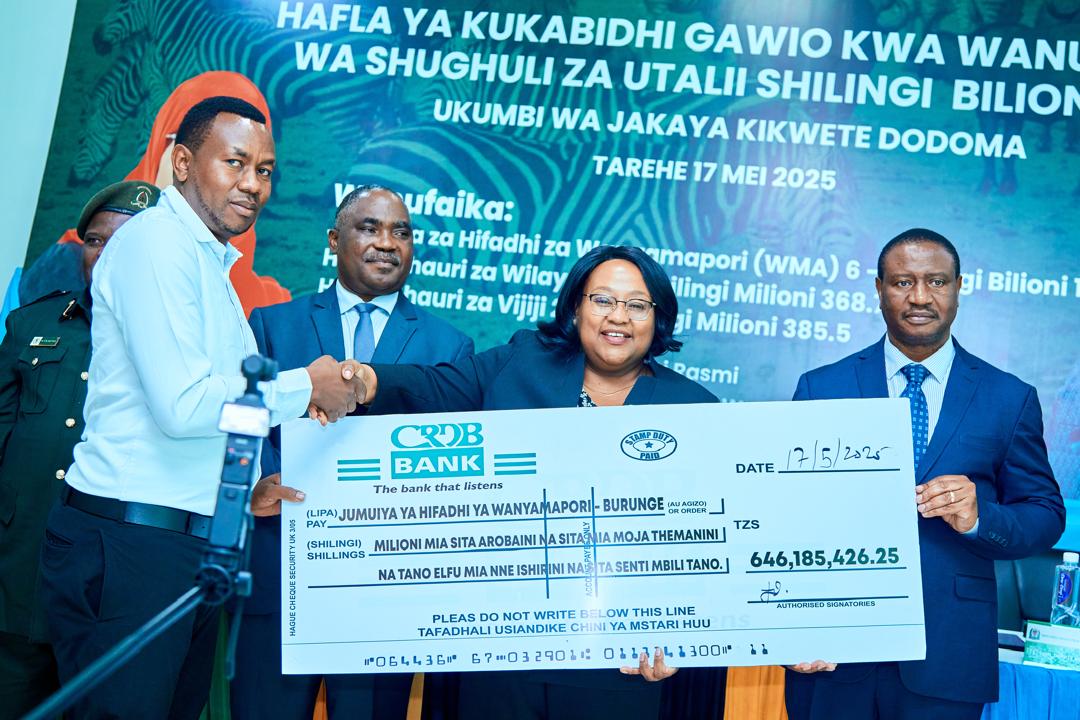 SERIKALI YAKABIDHI SHILINGI BILIONI 2.25 KWA WANUFAIKA WA SHUGHULI ZA UTALII  